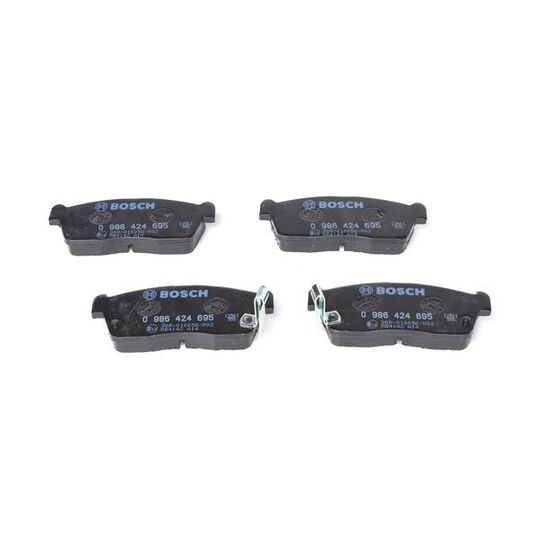 0 986 424 695 - Brake Pad Set, disc brake 