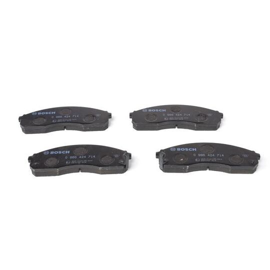 0 986 424 714 - Brake Pad Set, disc brake 