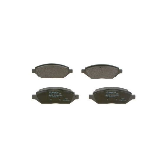 0 986 424 842 - Brake Pad Set, disc brake 