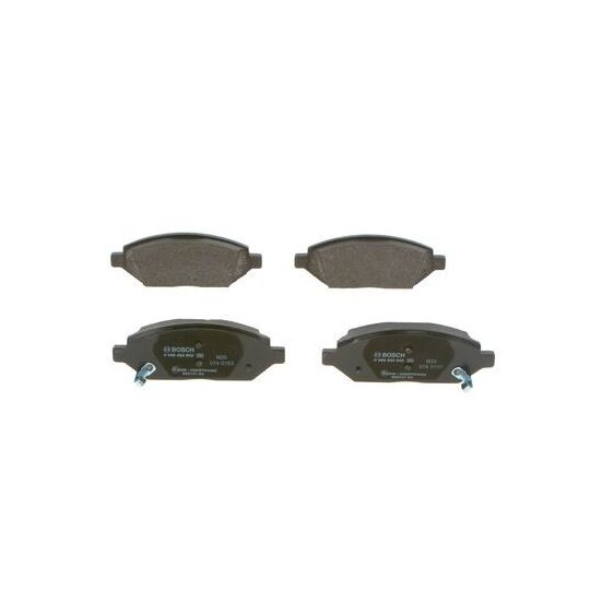 0 986 424 842 - Brake Pad Set, disc brake 