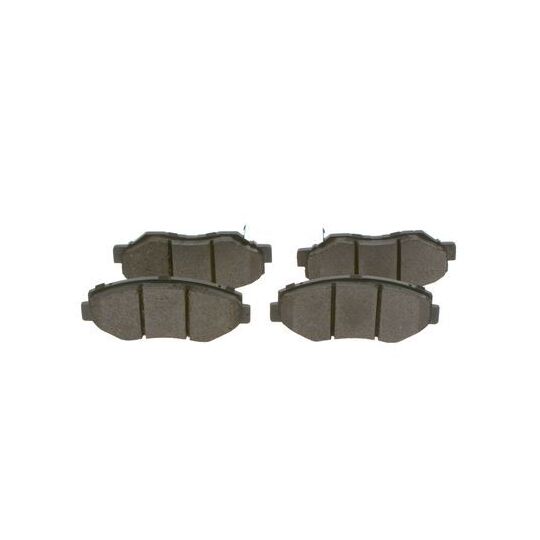 0 986 424 809 - Brake Pad Set, disc brake 