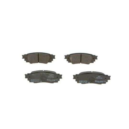 0 986 424 840 - Brake Pad Set, disc brake 