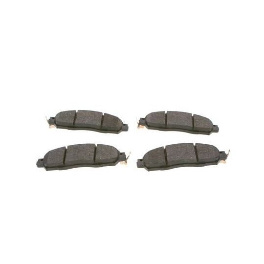 0 986 424 837 - Brake Pad Set, disc brake 