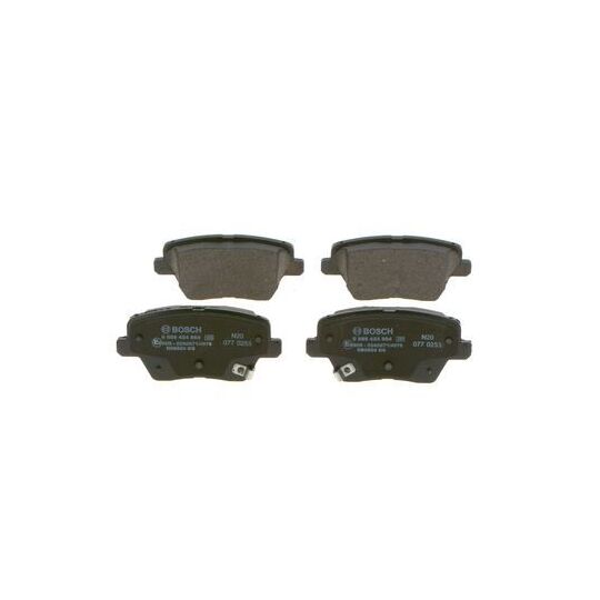 0 986 424 864 - Brake Pad Set, disc brake 