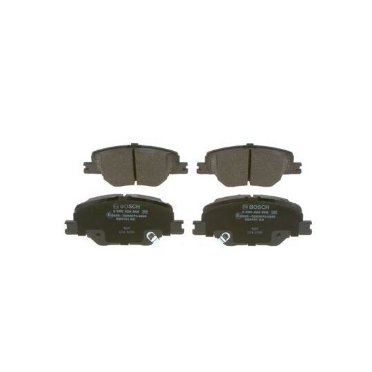 0 986 424 868 - Brake Pad Set, disc brake 