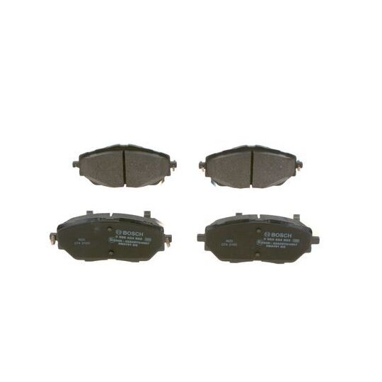 0 986 424 865 - Brake Pad Set, disc brake 