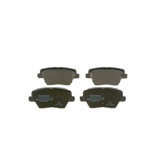 0 986 424 864 - Brake Pad Set, disc brake 