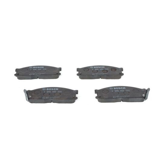 0 986 460 020 - Brake Pad Set, disc brake 