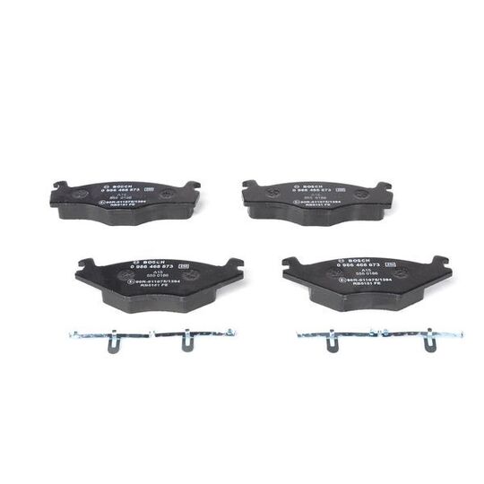 0 986 468 873 - Brake Pad Set, disc brake 