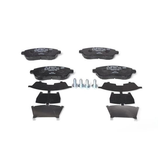 0 986 494 195 - Brake Pad Set, disc brake 