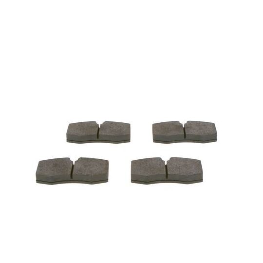 0 986 494 282 - Brake Pad Set, disc brake 