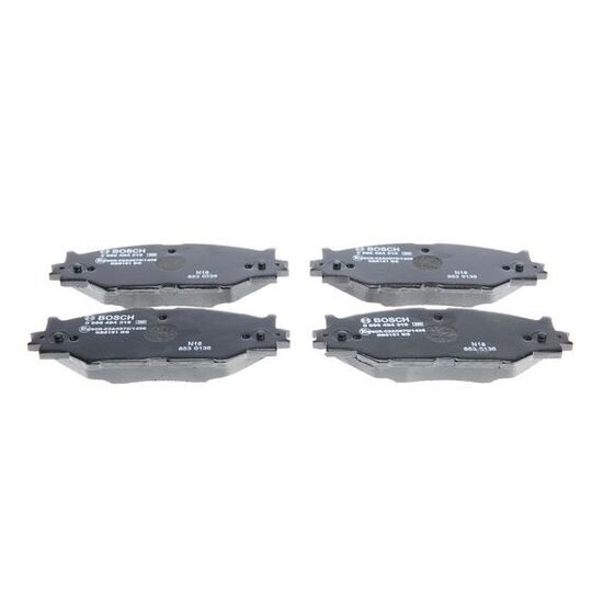 0 986 494 316 - Brake Pad Set, disc brake 