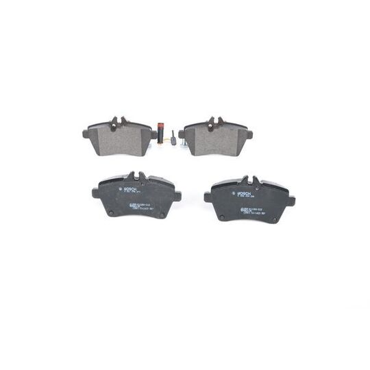 0 986 494 290 - Brake Pad Set, disc brake 