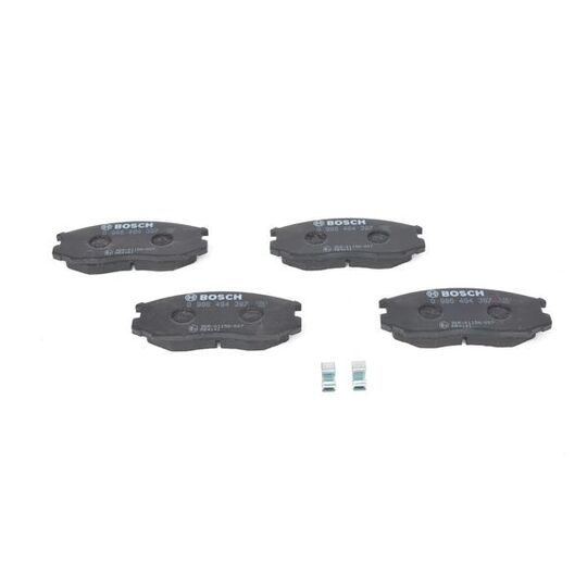 0 986 494 397 - Brake Pad Set, disc brake 