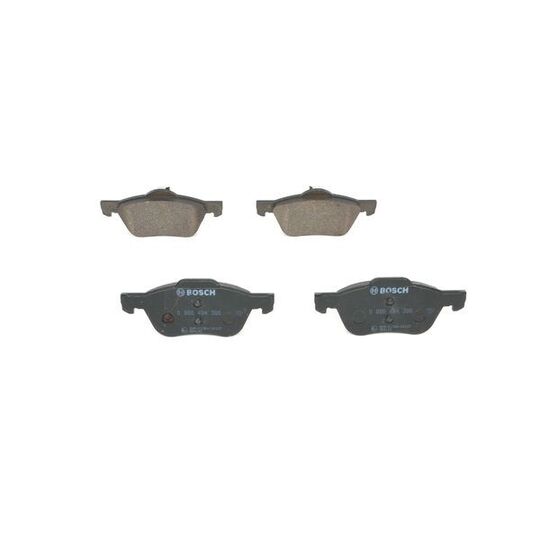 0 986 494 396 - Brake Pad Set, disc brake 