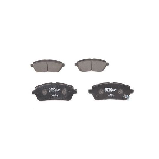 0 986 494 574 - Brake Pad Set, disc brake 