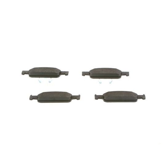 0 986 494 661 - Brake Pad Set, disc brake 