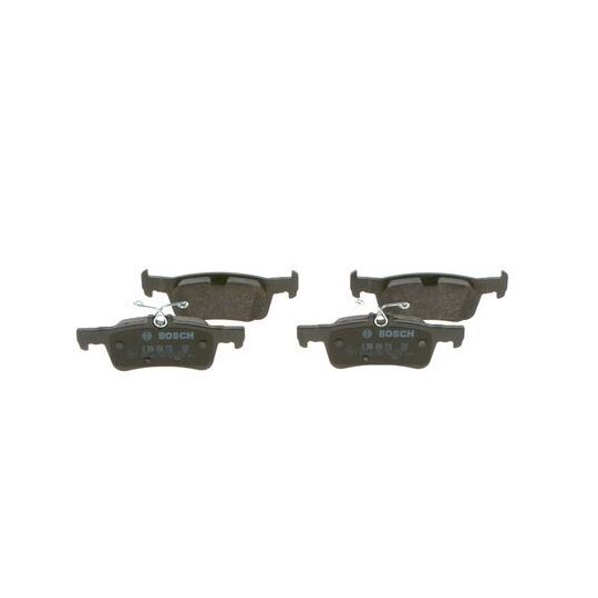 0 986 494 715 - Brake Pad Set, disc brake 