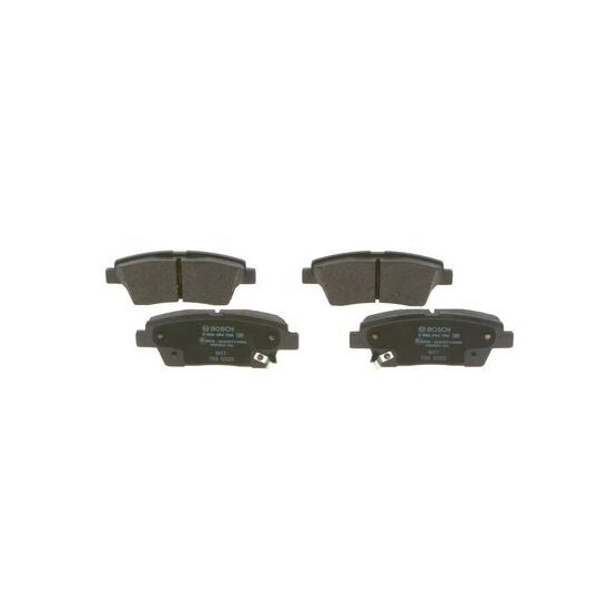 0 986 494 766 - Brake Pad Set, disc brake 