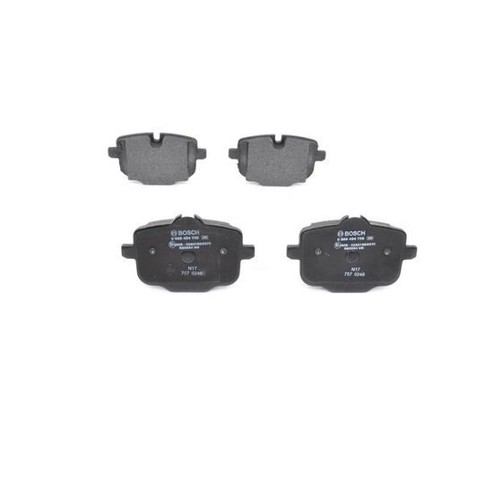 0 986 494 759 - Brake Pad Set, disc brake 