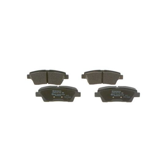 0 986 494 766 - Brake Pad Set, disc brake 