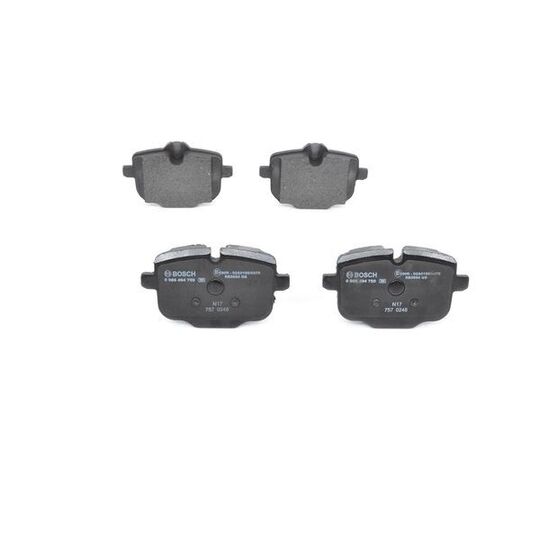 0 986 494 759 - Brake Pad Set, disc brake 