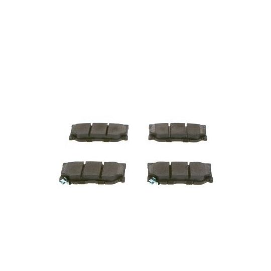 0 986 494 863 - Brake Pad Set, disc brake 