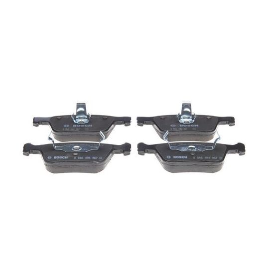 0 986 494 967 - Brake Pad Set, disc brake 