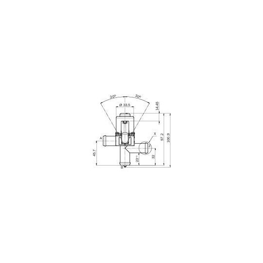 1 147 412 282 - Control Valve, coolant 