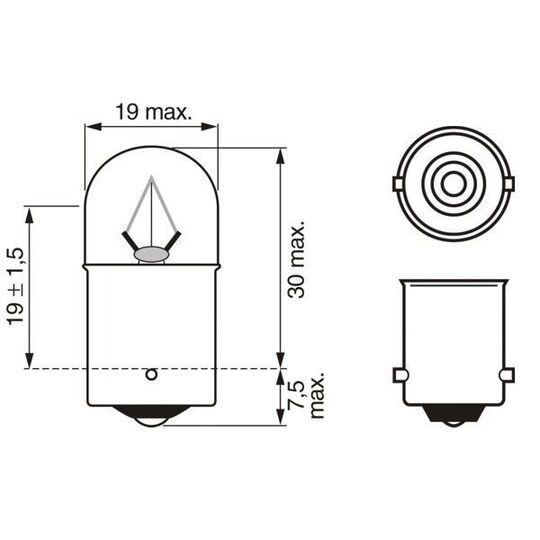 1 987 302 510 - Bulb 