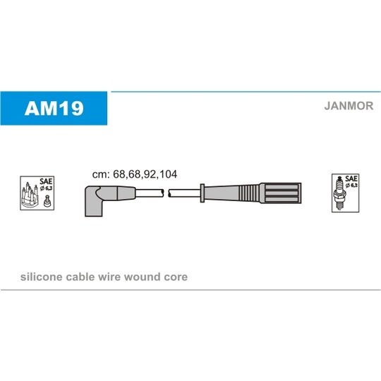 AM19 - Ignition Cable Kit 