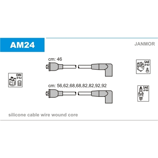 AM24 - Ignition Cable Kit 