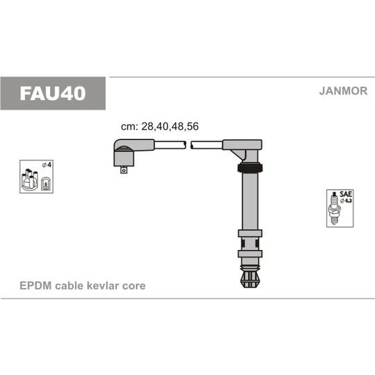 FAU40 - Süütesüsteemikomplekt 