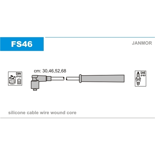 FS46 - Ignition Cable Kit 