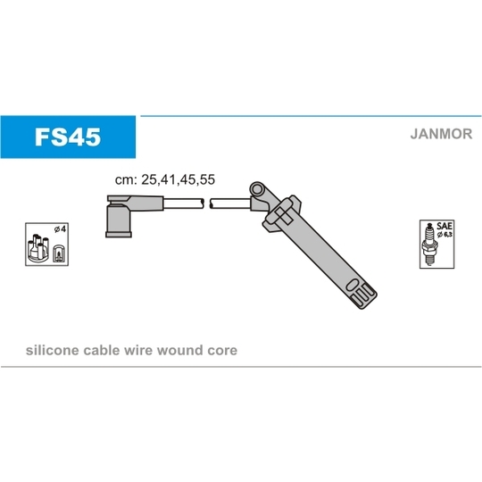 FS45 - Ignition Cable Kit 