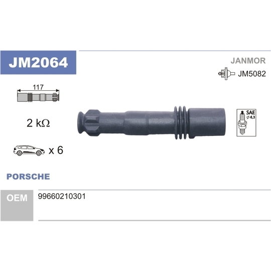 JM2064 - Plug, coil 