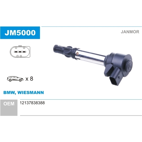 JM5000 - Ignition coil 