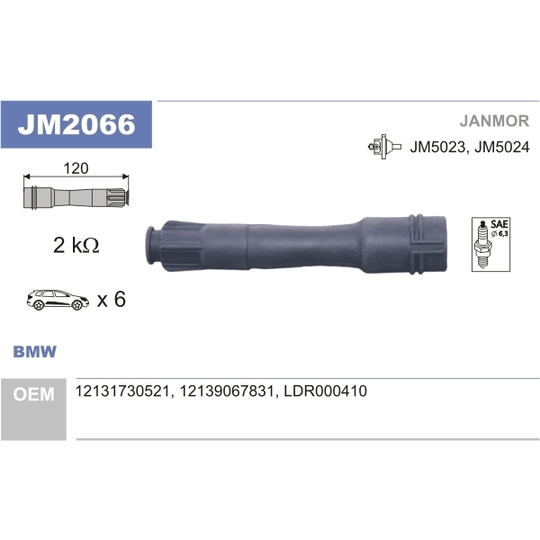 JM2066 - Plug, coil 