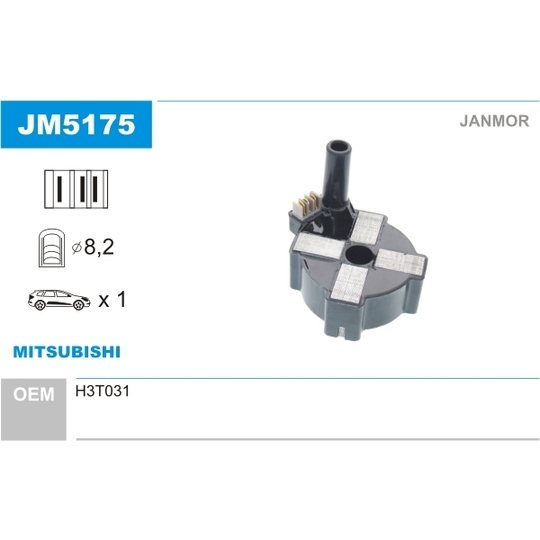 JM5175 - Ignition coil 