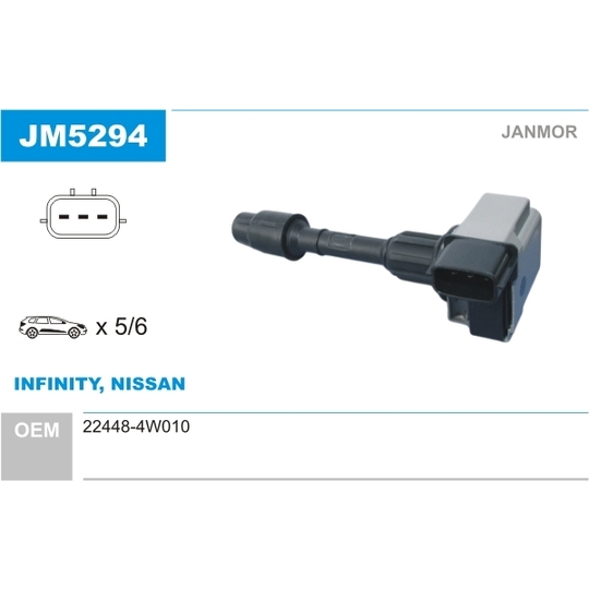 JM5294 - Ignition coil 