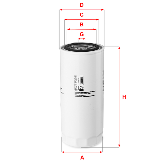 S 1008 NR - Fuel filter 