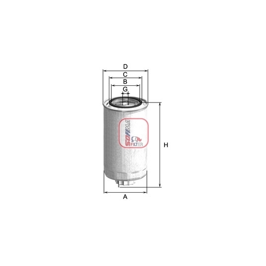 S 2110 NR - Fuel filter 