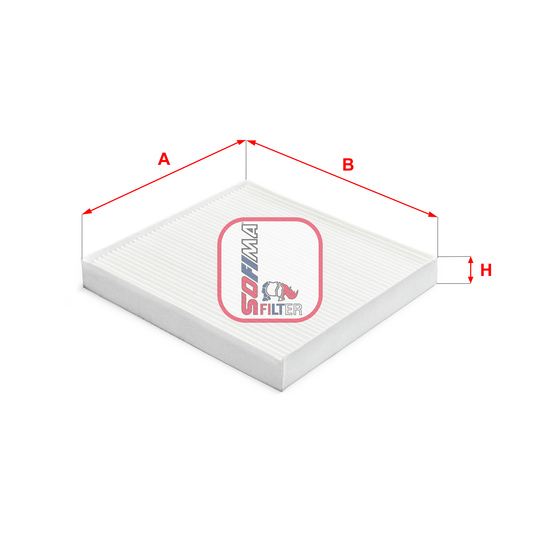 S 3387 C - Filter, interior air 