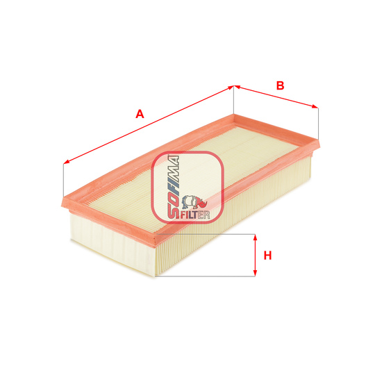 S 3485 A - Air filter 