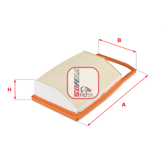 S 3793 A - Air filter 