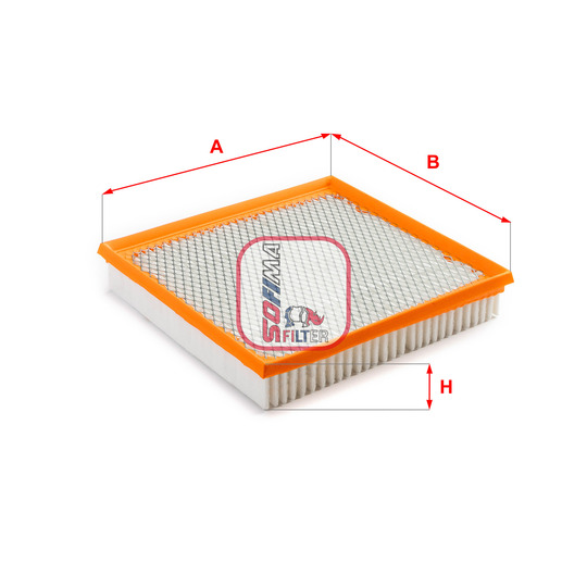 S 3A43 A - Air filter 