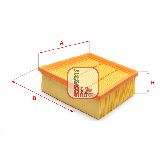 S 3A52 A - Air filter 