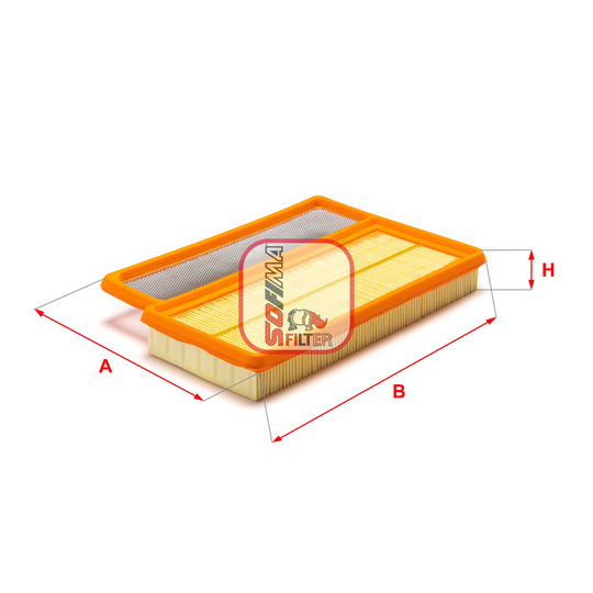 S 3A69 A - Air filter 