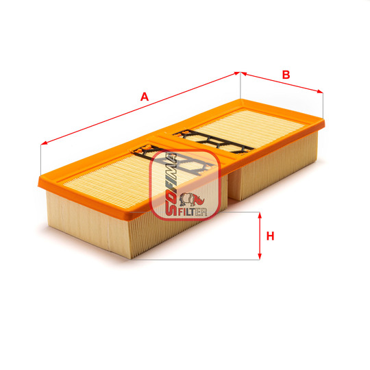 S 3A74 A - Air filter 