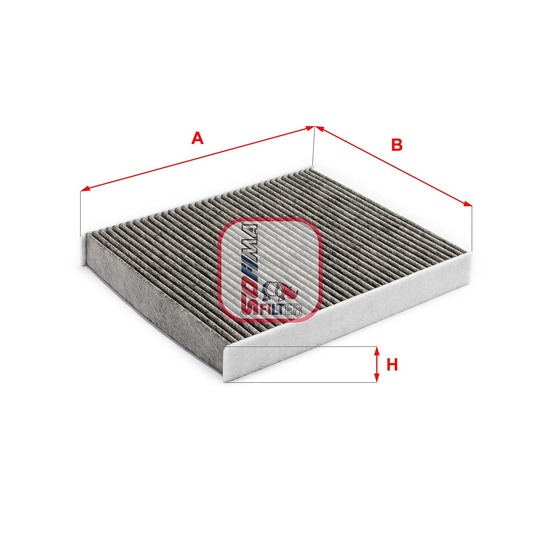 S 4314 CA - Filter, interior air 